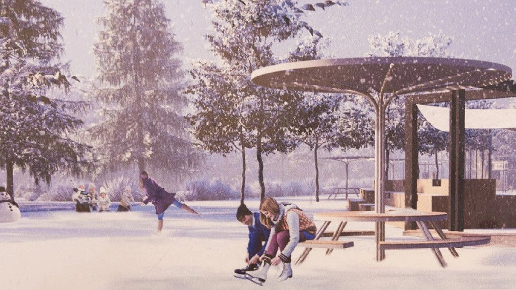 На Верх-Исетском пруду создадут пляж для серфинга и катания на коньках за 204 миллиона