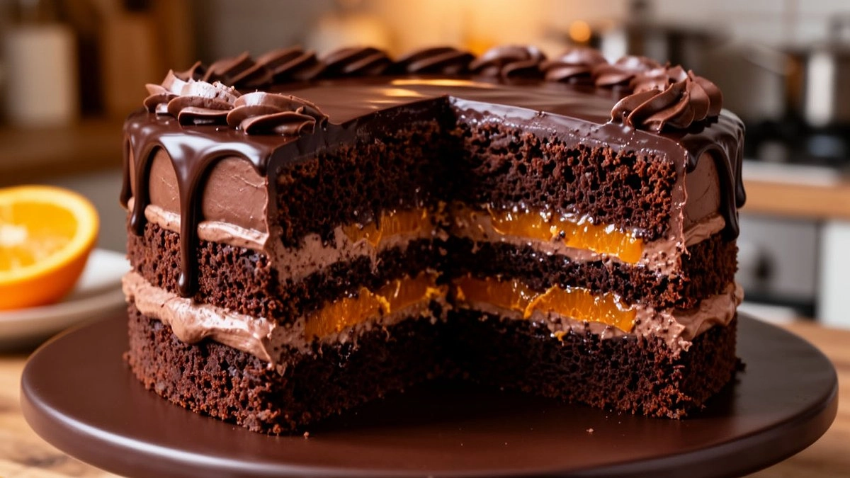 Шоколадный торт с апельсином, от которого все тащатся: рецепт с фото