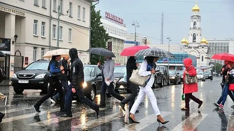 В Екатеринбург снова вернутся ливни и грозы