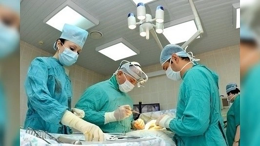 Главная картинка новости: В Екатеринбурге  врачи 40-й горбольницы спасли уникальную двойню - 6 апреля 2015 года