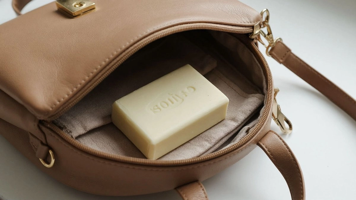 Узнала, зачем опытные женщины кладут кусочек мыла в сумку. Теперь тоже так делаю