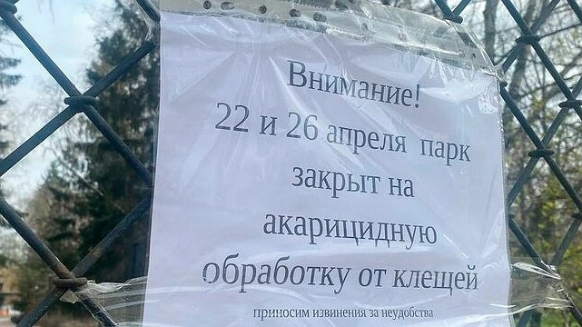 Парки Екатеринбурга пока лучше не посещать. Почему?