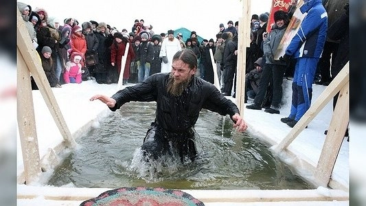 Крещенские купания в Екатеринбурге - 19 января 2015 года