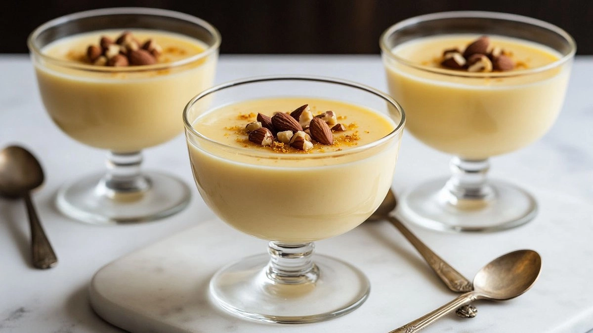 Главная картинка новости: Испанский десерт без выпечки: нежнейший крем из сгущенки и сока за 10 минут