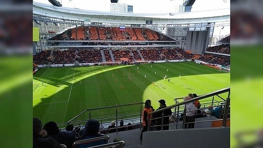 Сын Жириновского похвалил стадион в Екатеринбурге