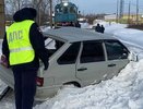 Девушка за рулём легковушки врезалась в поезд в Нижнем Тагиле 