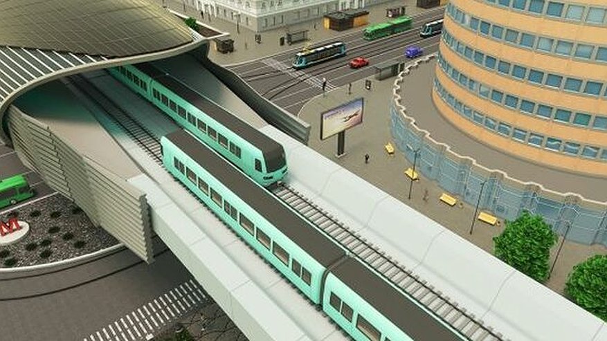 Главная картинка новости: Екатеринбуржец смоделировал вторую ветку метро для Екатеринбурга