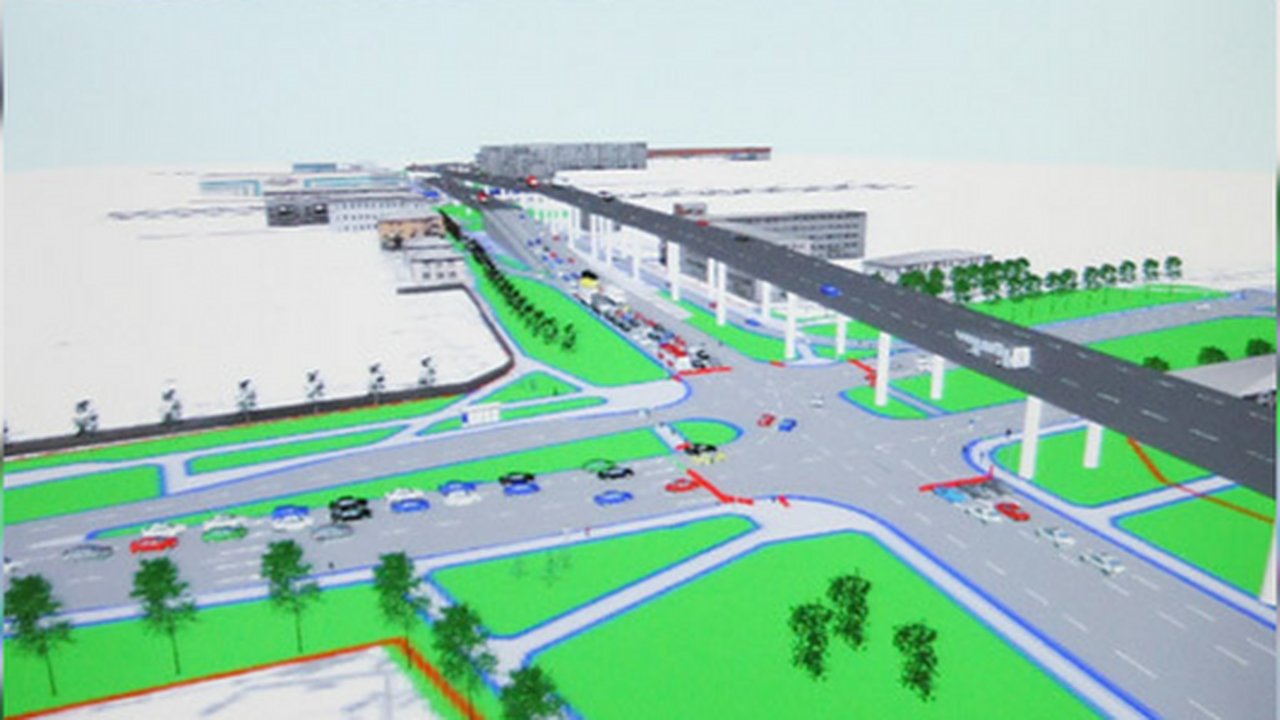 Главная картинка новости: Вице-мэр: развязку у "Калины" начнут реконструировать уже в 2020 году