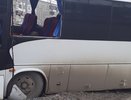 На Объездной в Екатеринбурге разбился автобус: есть погибший