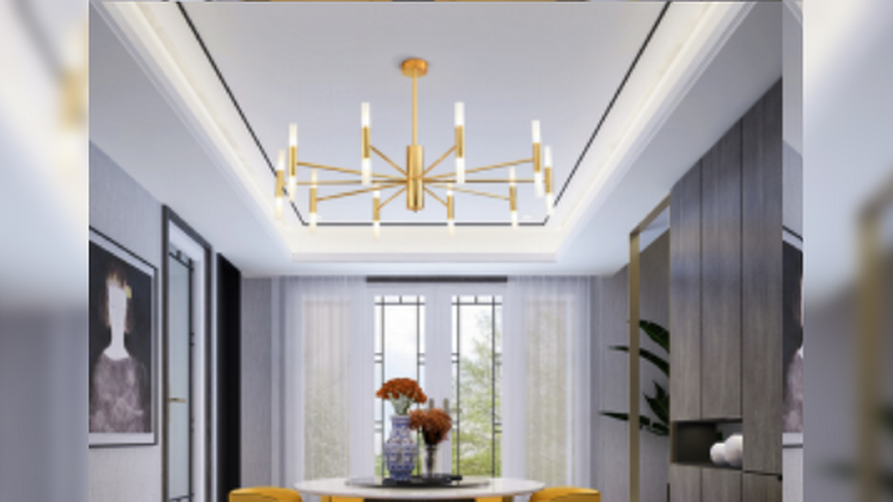 Главная картинка новости: Виды люстр по типу материала: металлические, хрустальные, тканевые