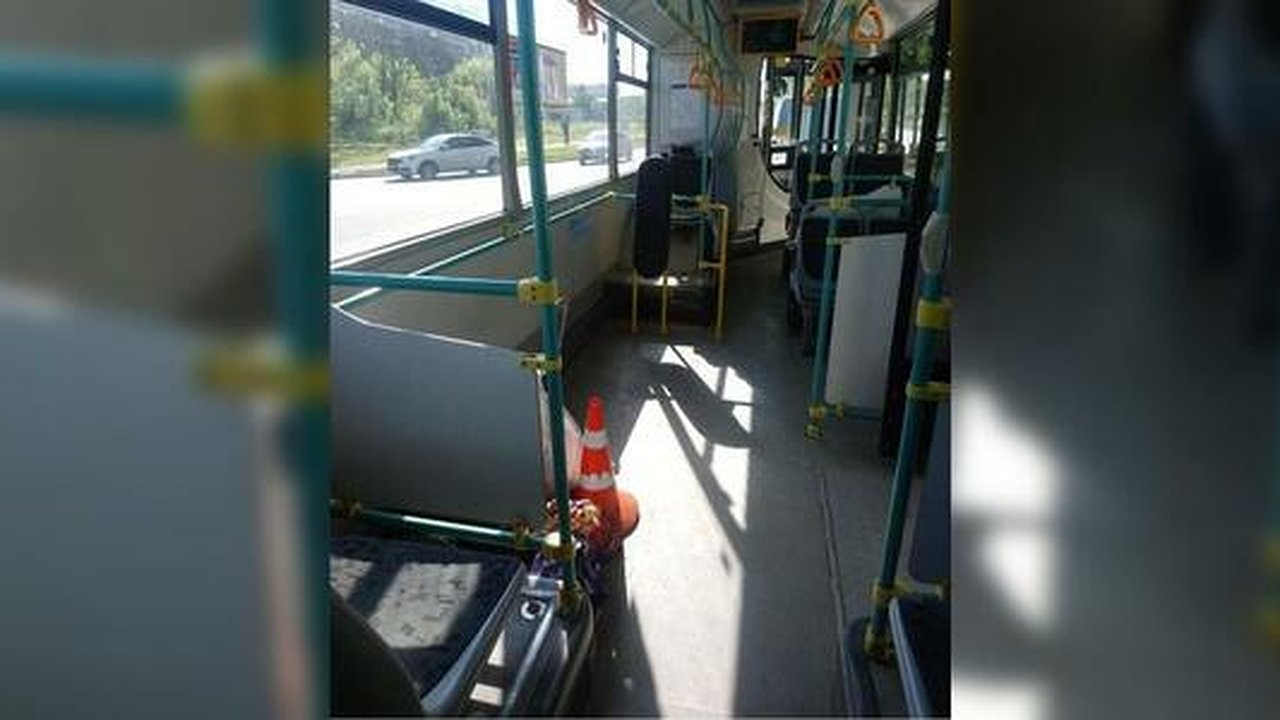 Главная картинка новости: В столице Урала пассажирка травмировала голову, упав в автобусе