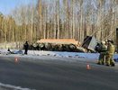 Под Екатеринбургом бензовоз чуть не взорвался от столкновения с грузовиком