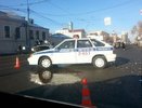 Сотрудник ДПС спровоцировал аварию на перекрестке Куйбышева - Луначарского - 1 февраля 2015