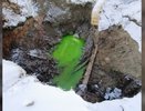 Зеленая вода в Кировграде - 18 февраля 2015 года