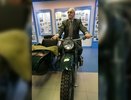 Ветеран ГАИ Петр Решетнюк передал музею легендарный патрульный мотоцикл - 17 февраля 2015