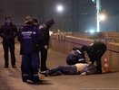 Фото с места убийства Бориса Немцова 27 февраля 2015 года
