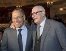 Режиссеры Никита Михалков и Андрей Кончаловский просят у Путина 1 миллиард рублей на кафе «Едим дома!» - апрель 2015 - видео