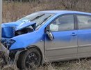 На Кольцовском тракте дама на «Тойоте» со всего разбегу врезалась в рекламный щит - 1 мая 2015 года