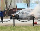 В Екатеринбурге на ходу загорелась иномарка, водитель успел выпрыгнуть и спасся - фото 5 мая 2015 года