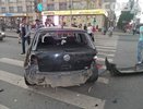 ДТП на проблемном перекрестке улиц Карла Либкнехта и Ленина в Екатеринбурге: три машины получили повреждения 1 июня 2015 года – фото