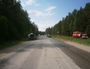 Крупное ДТП на дороге у Алапаевска под Нижним Тагилом:  байкер погиб,  дети попали в больницу - 2 июня 2015 года