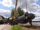 В Ревде утонула машина: автомобиль подняли со дна реки, водитель и пассажир погибли - фото 11 июня 2015 года