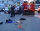 ДТП на Карла Либкнехта в Екатеринбурге - скутерист не пропустил машину пожарных - фото - 29 июня 2015