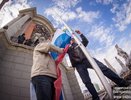 На здании Екатеринбурга сменили государственный флаг - 21 августа 2015 года