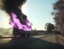 В Каменске-Уральском загорелся пассажирский автобус