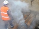 В Екатеринбурге 13 июля прорвало водопровод на Сортировке