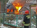 В Первоуральске сгорел коллективный сад