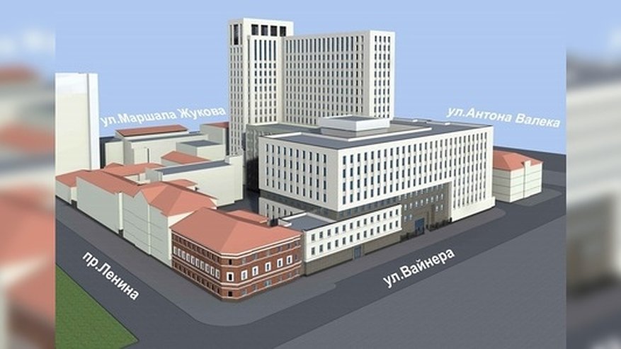 Главная картинка новости: Градсовет одобрил проект нового здания ФСБ в Екатеринбурге