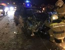 На трассе под Полевским два автомобиля разбились в ДТП всмятку, пострадали четыре человека