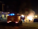 В центре Екатеринбурга сгорела Audi
