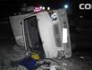На дублере Сибирского тракта опрокинулся грузовик с пивом