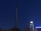 В Екатеринбурге задержали мужчину, который написал лазером на телебашне «Я живая»