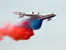 Для борьбы с пожарами в Екатеринбург перебросили самолет-амфибию