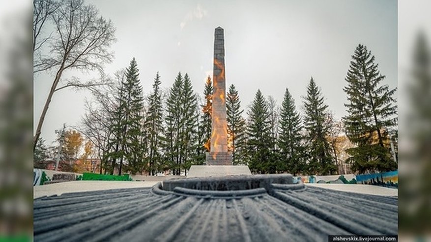 В Екатеринбурге погас Вечный огонь
