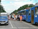 В центре Екатеринбурга столкнулись два трамвая: есть пострадавшие