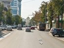 В Екатеринбурге убрали выделенную полосу для общественного транспорта на улице Розы Люксембург