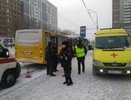 В Екатеринбурге столкнулись два автобуса: пострадали шесть человек