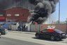Пожар на ЖБИ в Екатеринбурге: загорелась стоянка самокатов 