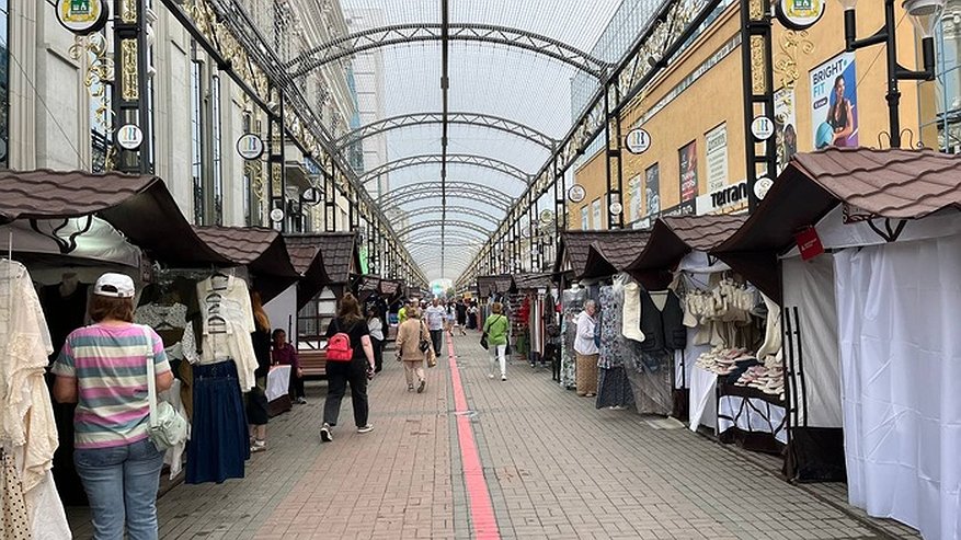 Торговцы в Екатеринбурге захватили улицу Вайнера