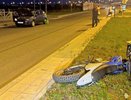 В Екатеринбурге пьяный байкер протаранил отечественную легковушку