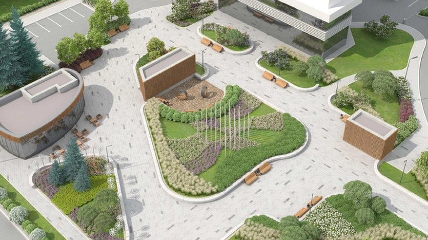 Главная картинка новости: В центре Екатеринбурга появится новый сквер