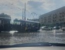 Город ушёл под воду: в Екатеринбурге прошёл ливень