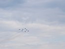 «Стрижи» удивили екатеринбуржцев неожиданным появлением в небе
