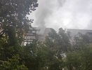 В центре Екатеринбурга загорелась квартира