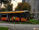 В Екатеринбурге сломался самый длинный трамвай России: вагоны стояли более часа