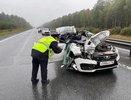 Пять человек пострадали в серьёзном ДТП на трассе под Тугулымом